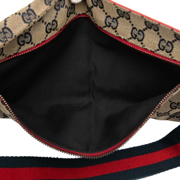 Gucci Gg Canvas Web Double Pocket Belt Bag main image 4